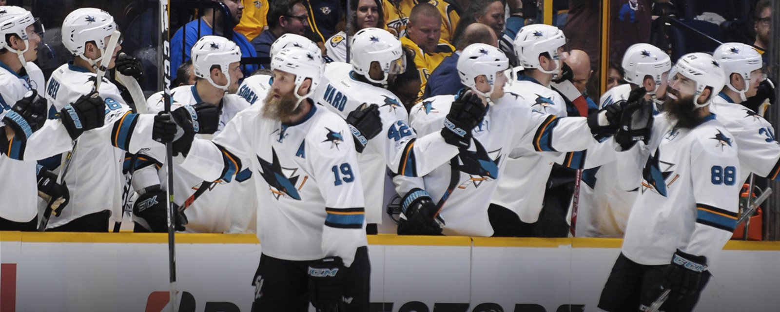 Sharks reportedly taking trade offers on three players!