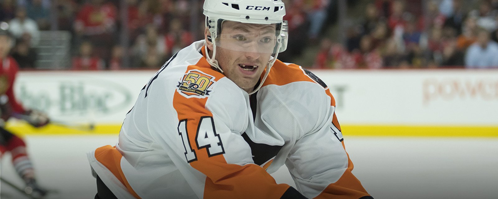 Sean Couturier is on FIRE! 
