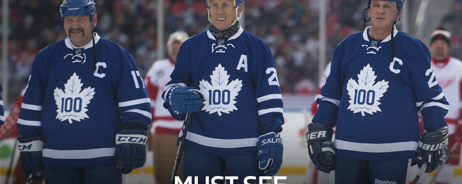 Must see: Leafs legend cheers for another Toronto team