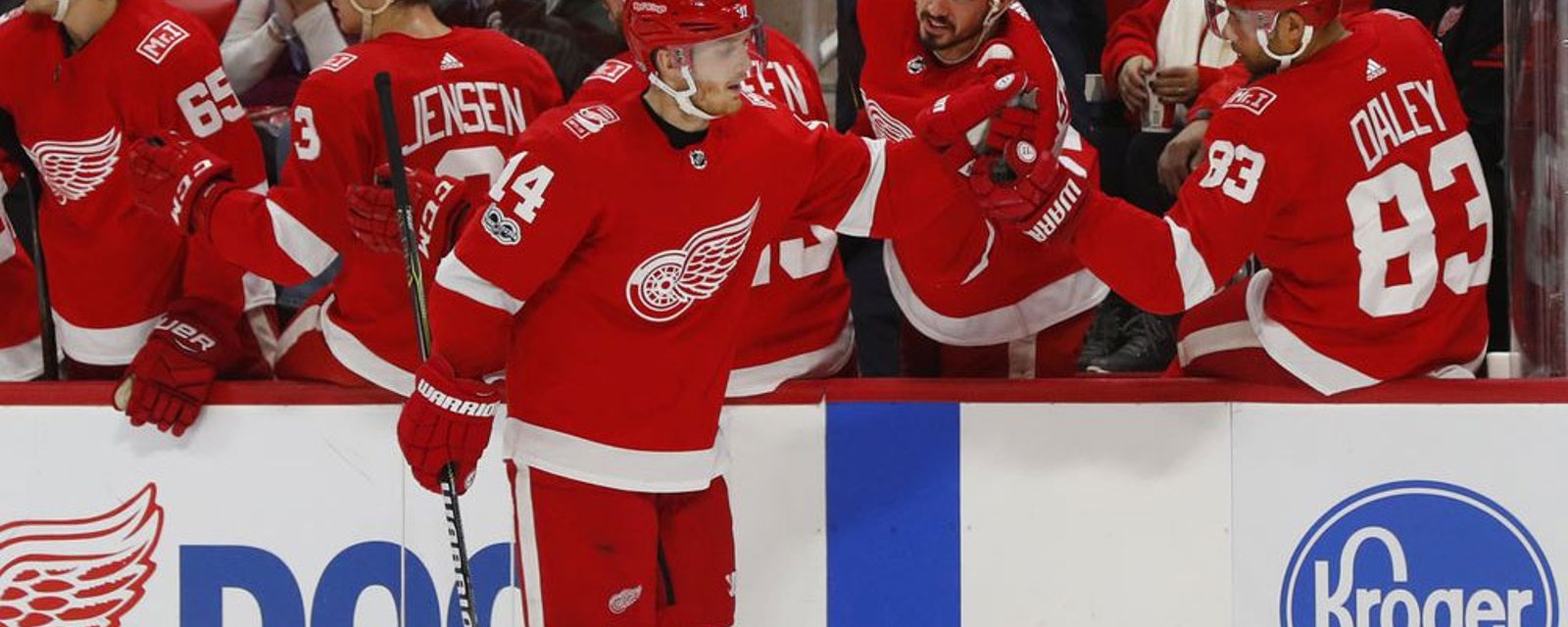Breaking: Red Wings will be without two key players tomorrow