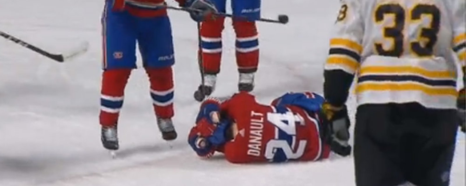 BREAKING: Crucial update on Habs' forward who took a Zdeno Chara slapshot to the head