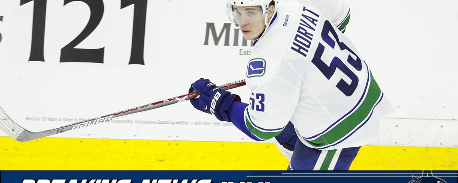 Breaking: Bo Horvat status updated for tonight's game!