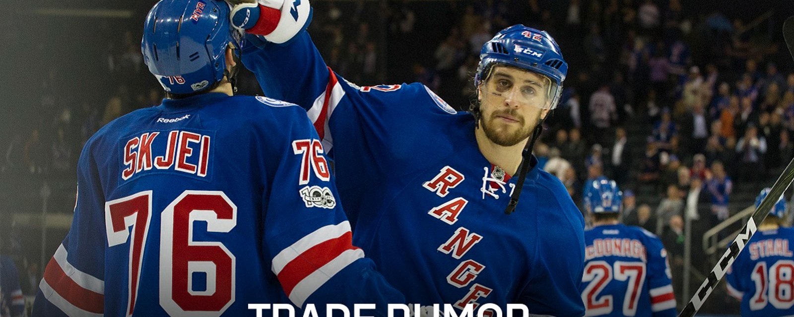 Rumor: Rangers have rejected a massive trade deal. 