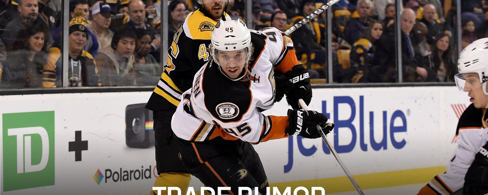 Breaking: Two huge names rumored in trade between Ducks and Bruins.