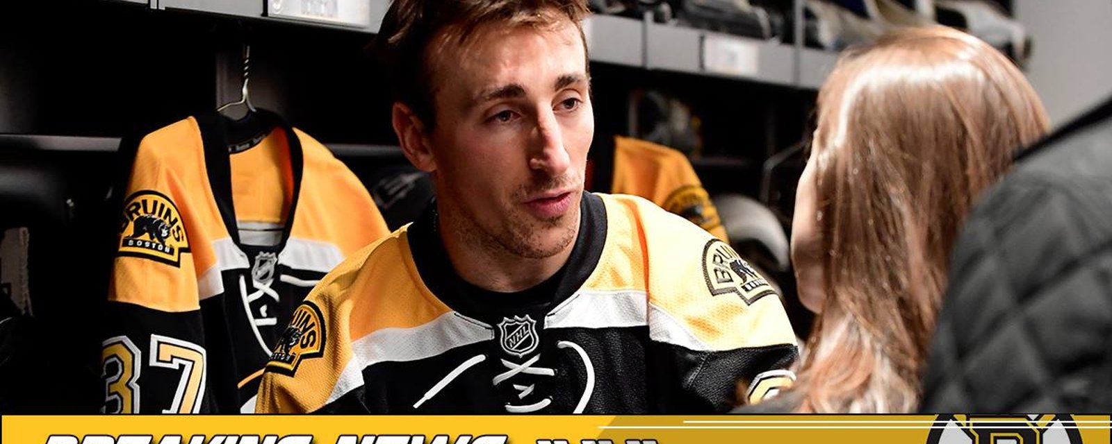 Breaking: Bruins update on Brad Marchand is not good. 