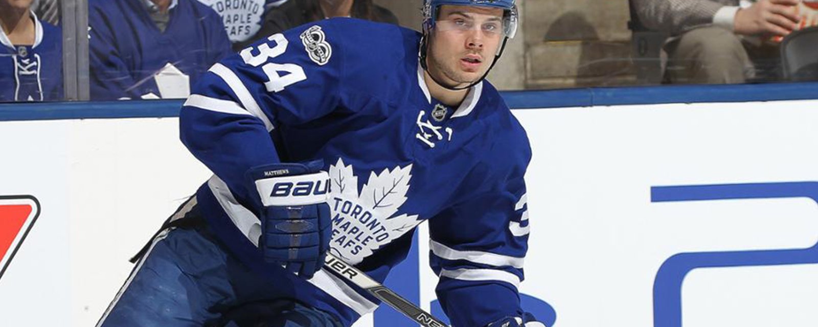 Breaking: Leafs’ Matthews out for tonight's game against the Wild
