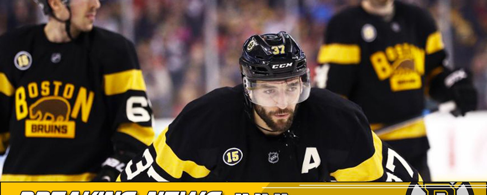 Breaking: Bad news for the Bruins