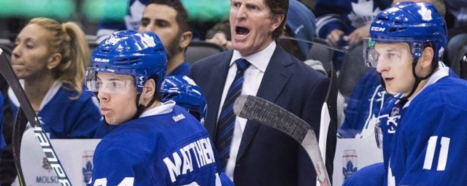 Report: Babcock blames his young stars for last night's loss! 