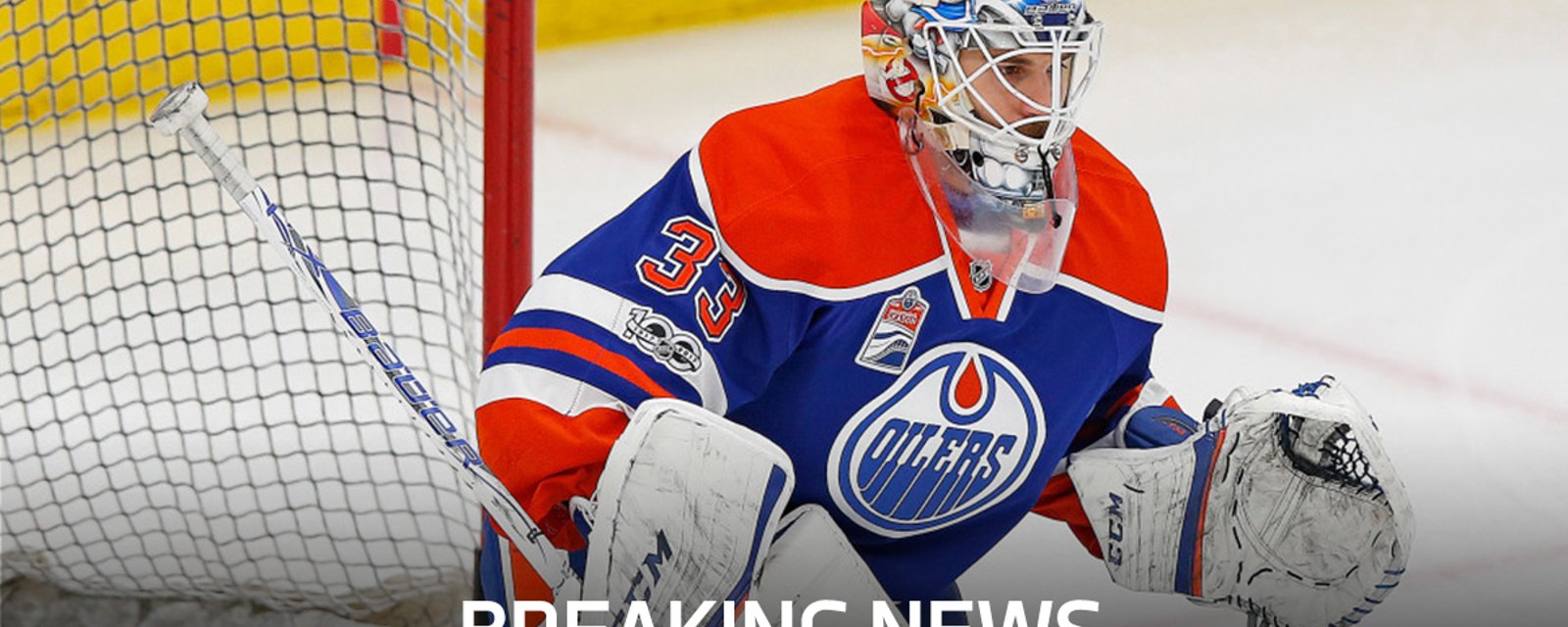 Breaking: Cam Talbot out of tonight's game