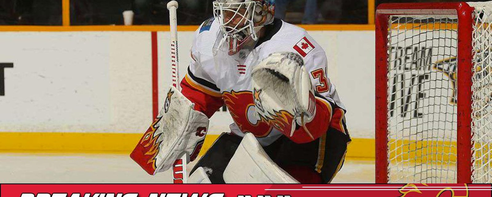 Breaking: Flames assign veteran goaltender to the AHL