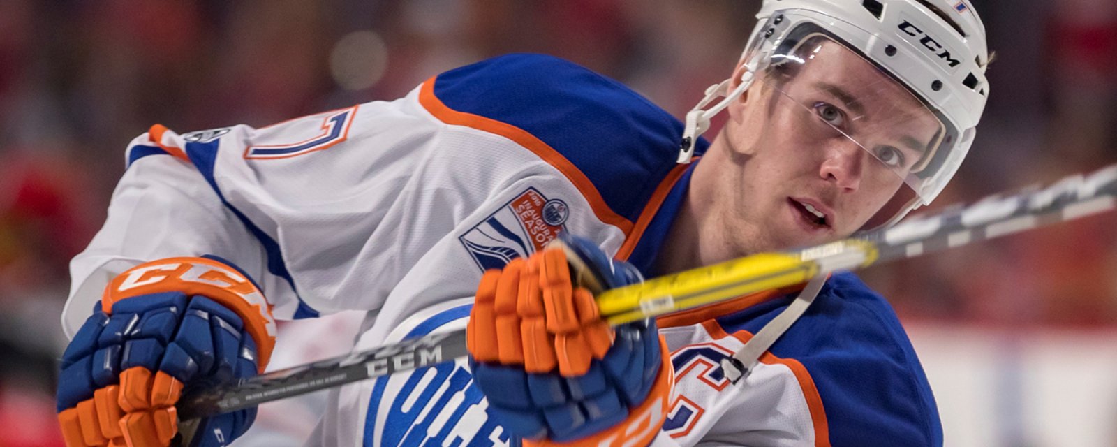 Report: McLellan juggles lines, moves McDavid to the wing