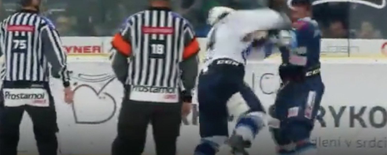 Must see: Player lays down vicious hit then bloodies opponent with massive beatdown