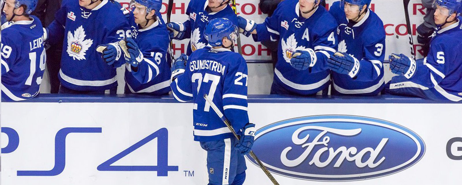 Report: Good news / bad news for Leafs prospect Grundstrom