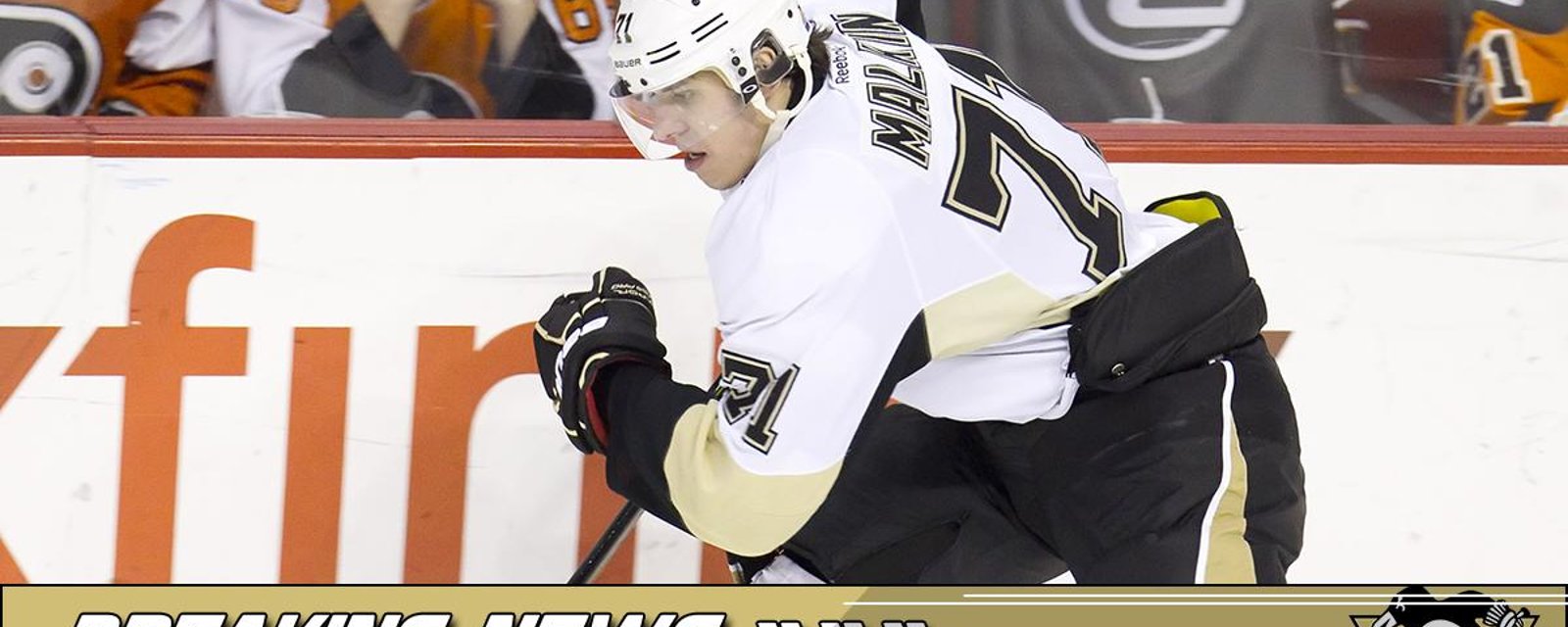 Breaking: Finally some good news about Evgeni Malkin