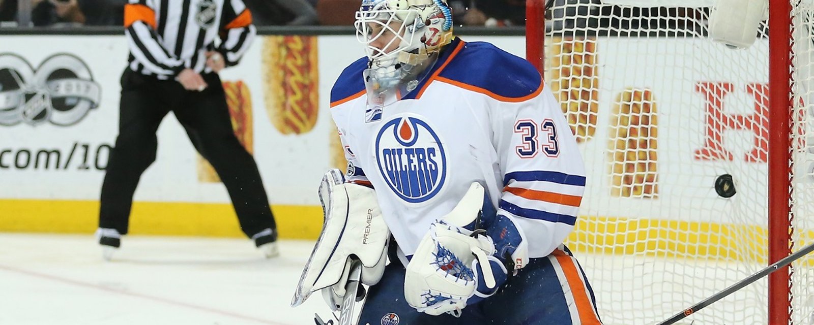 Breaking: Cam Talbot has reportedly been injured.