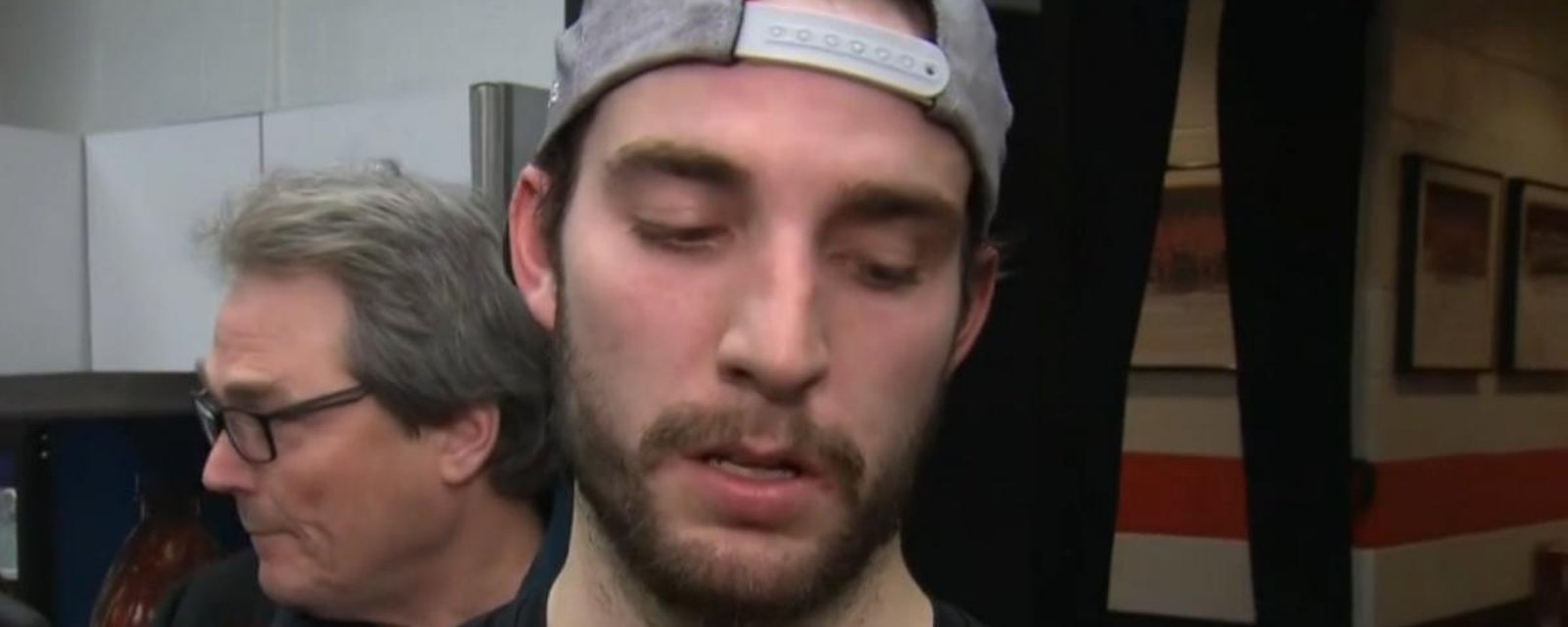 Frustrated Gostisbehere drops an f-bomb during post-game interview.