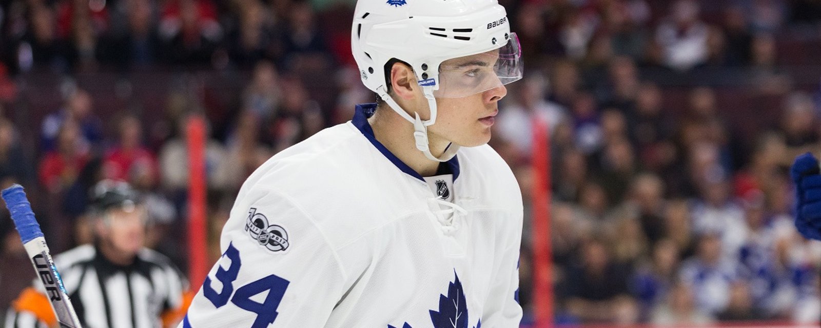 Auston Matthews reveals the story behind his number 34.
