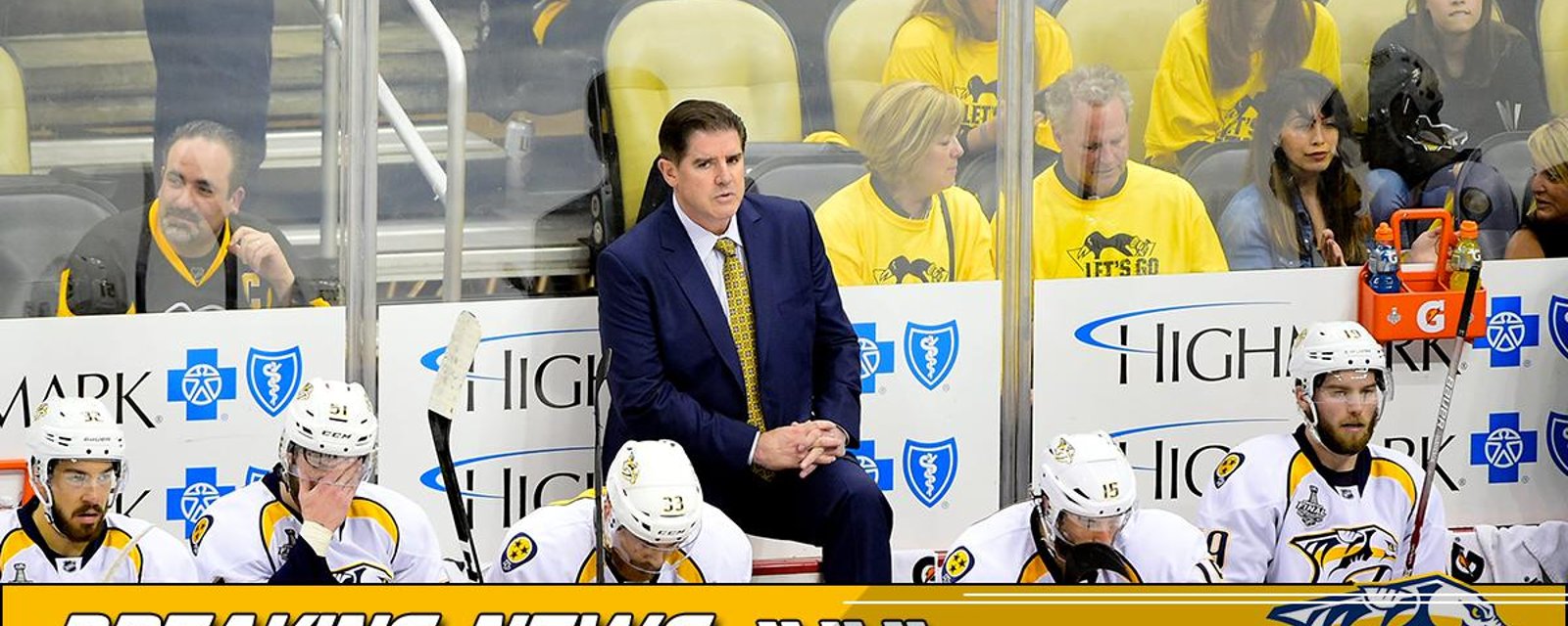 Breaking news: Predators announce two roster moves