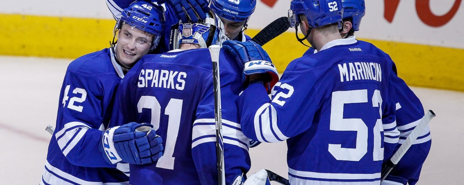 Report: Marlies mysteriously pull Garret Sparks in the first period.