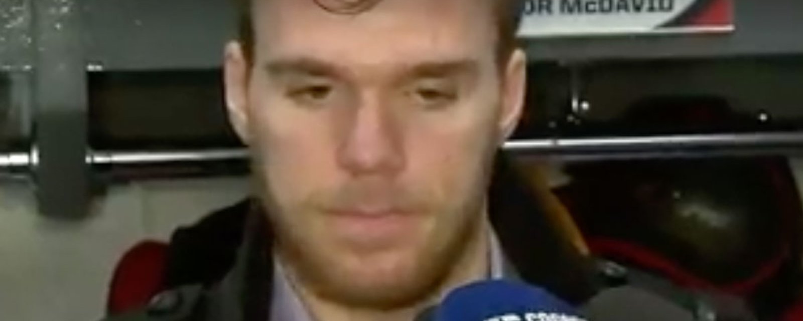 Breaking: McDavid makes depressing comments prior to tonight's game