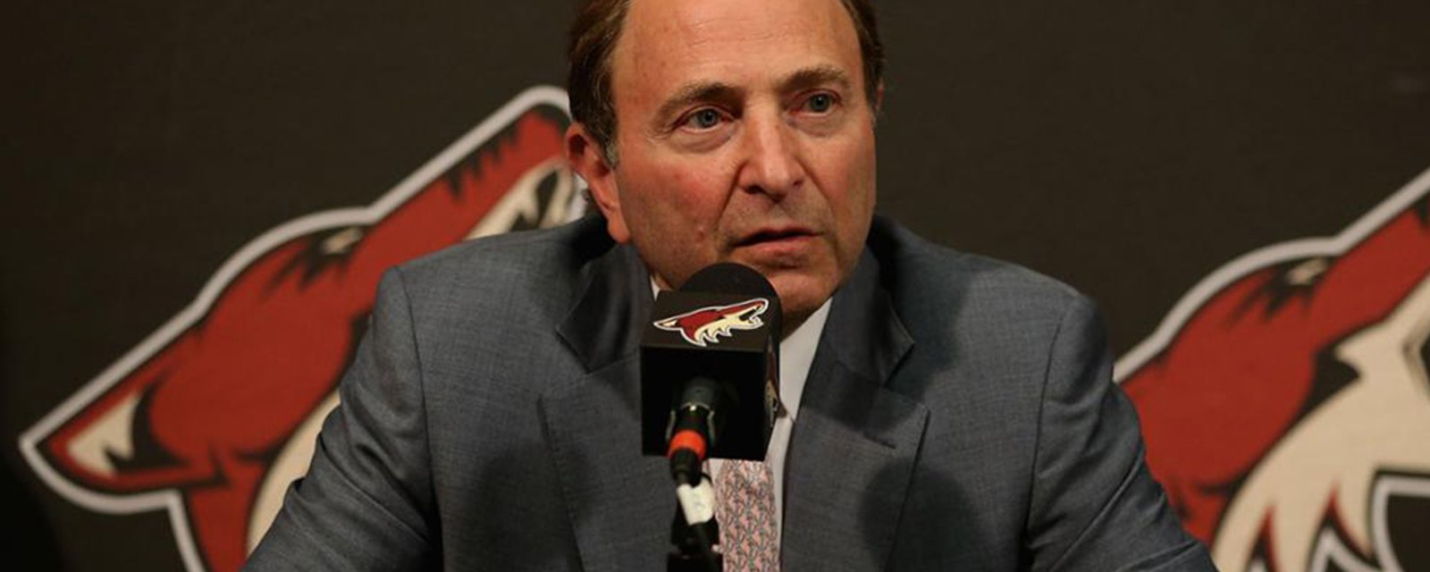 Report: Bettman breaks silence on Coyotes relocation