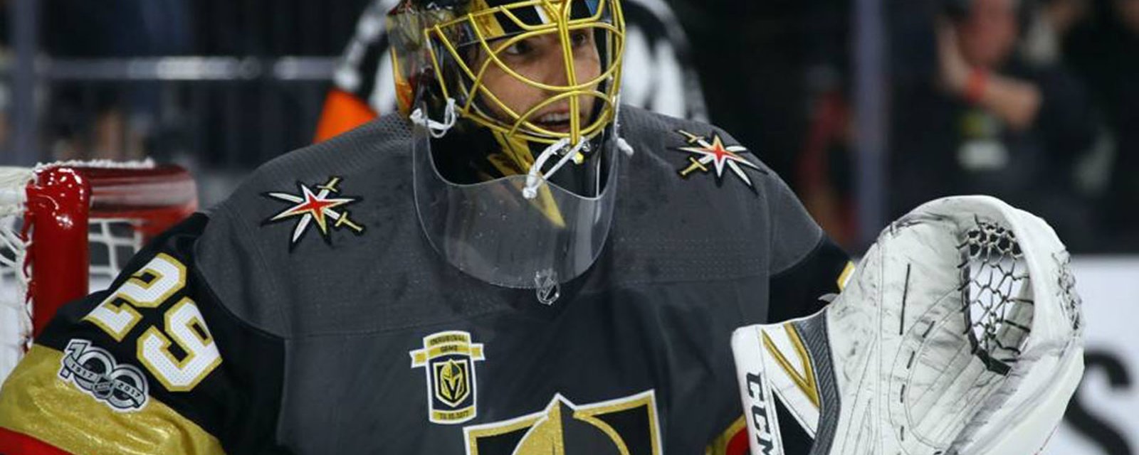 Breaking: Great news for Fleury and the Golden Knights 