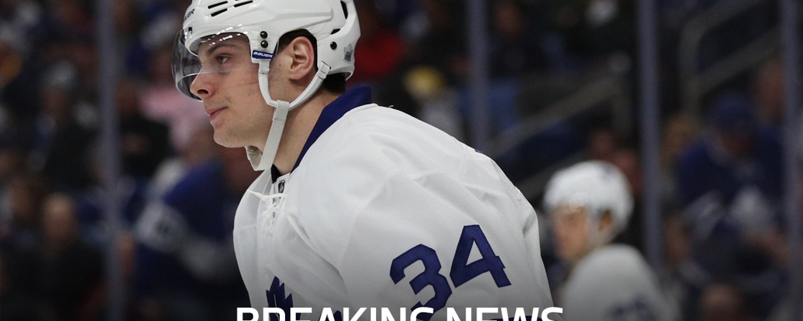 Breaking: More bad news for Maple Leafs superstar Auston Matthews,