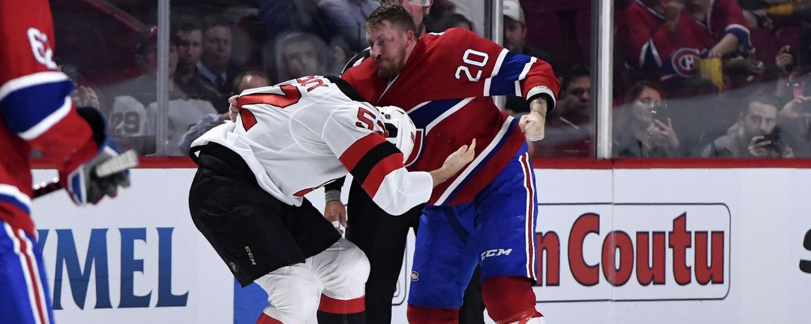 Habs’ Deslauriers rushed to hospital after getting ROCKED in preseason fight
