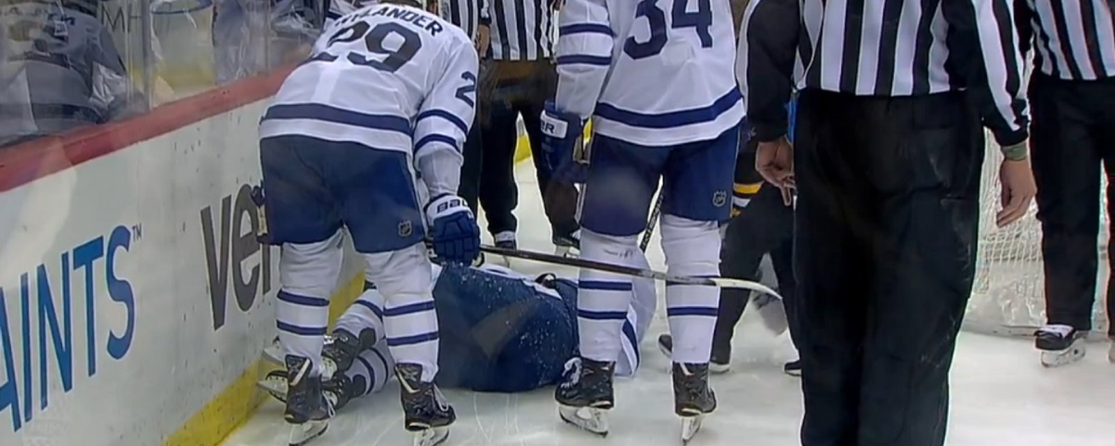 Report: Saturday practice appears to confirm two injuries for the Maple Leafs.