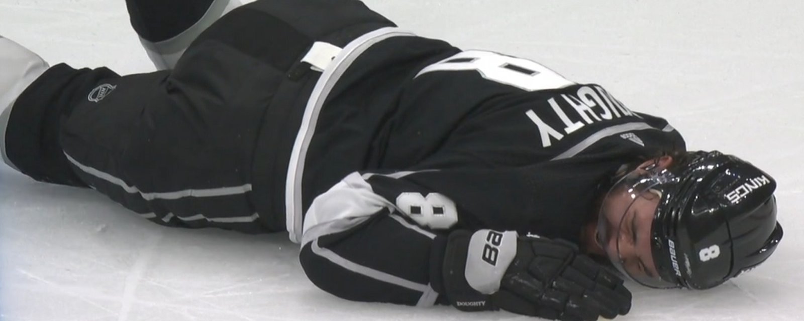 Doughty called out for being a Hollywood actor after brutal dive on Friday night.