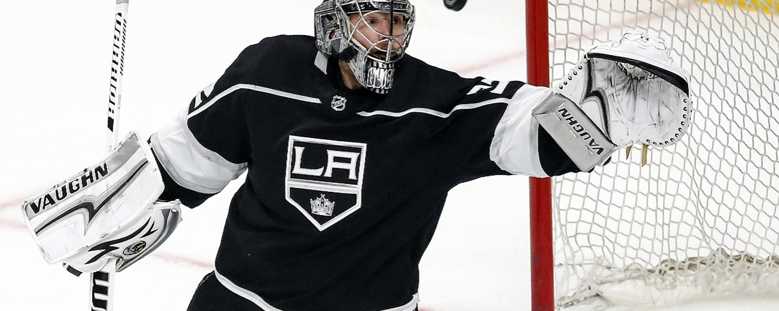Report: Jonathan Quick has been injured after the first game of the season.... again.