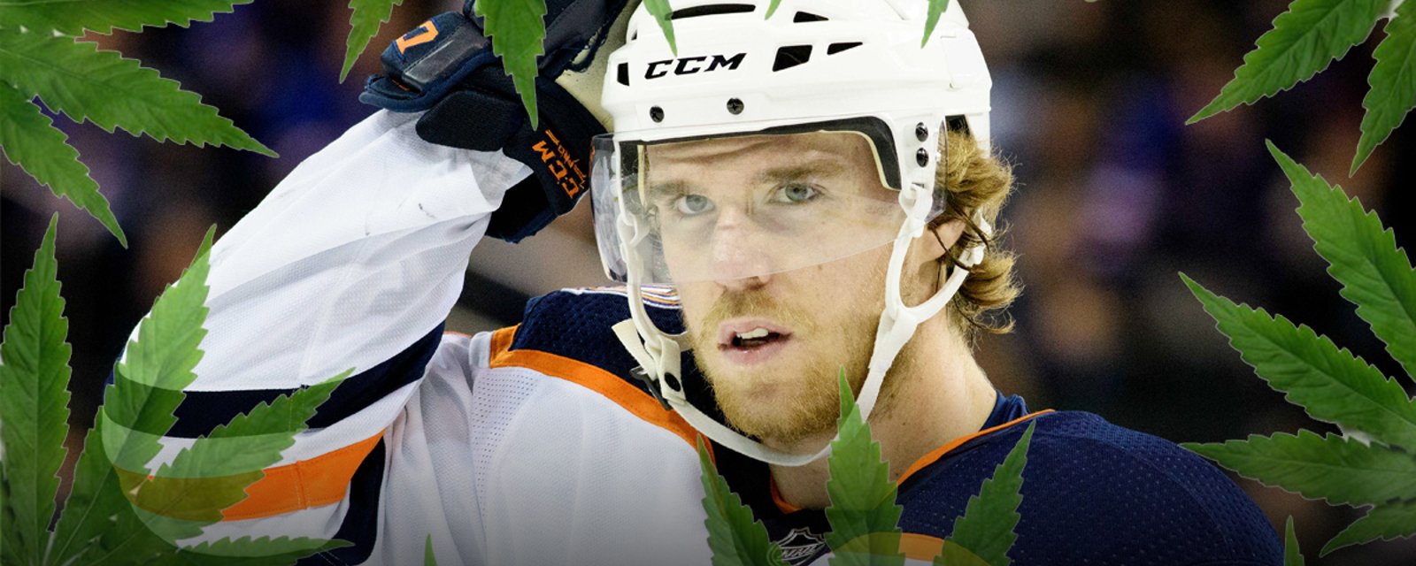 Oilers captain McDavid supports marijuana/CBD use in the NHL