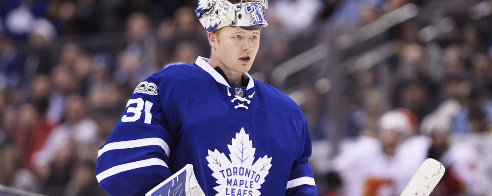 Breaking: Andersen out, Leafs call up goalie from Marlies