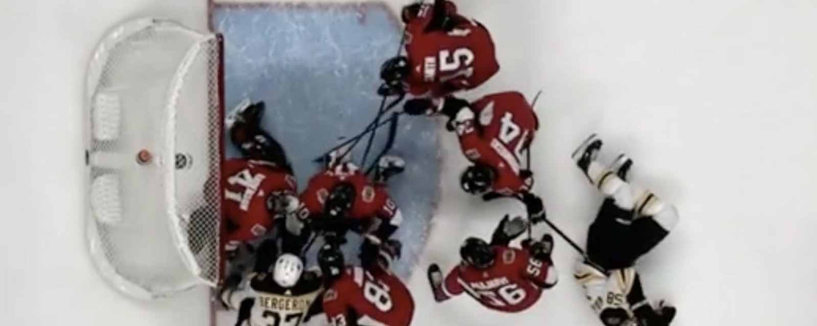 Bruins star prospect leaves game with concussion after dirty hit! 