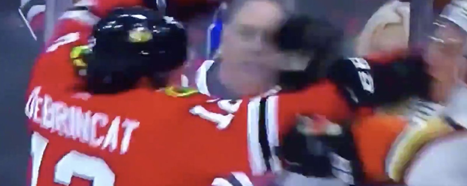 DeBrincat fears nothing and drops the gloves to fight Manson! 