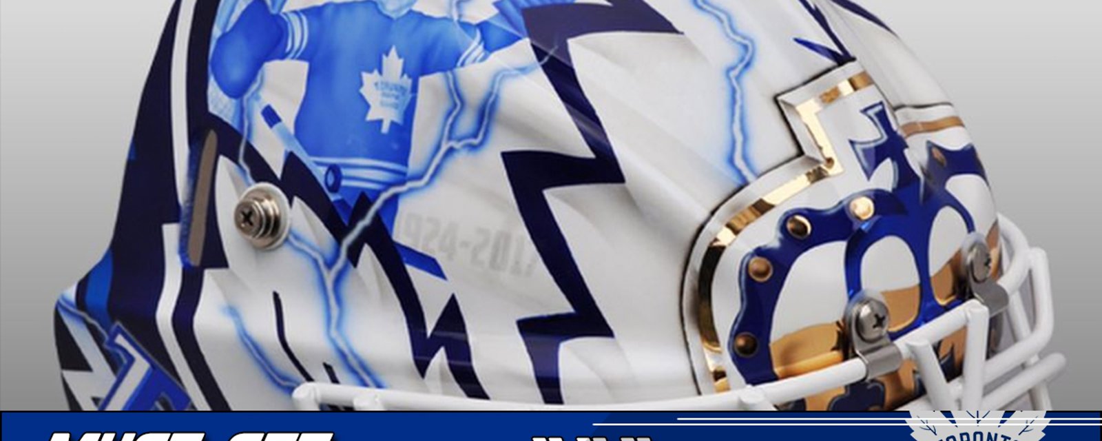 Leafs' Sparks pays tribute to Bower, Ray Emery and Humboldt Broncos with incredible new mask