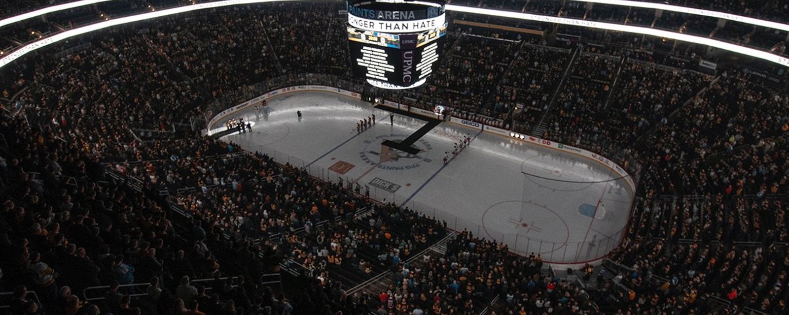 Penguins offer emotional puck drop ceremony before game vs. Islanders following tragic shooting 