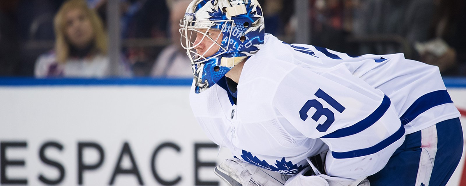 Leafs’ Andersen weighs in on goalie equipment debate