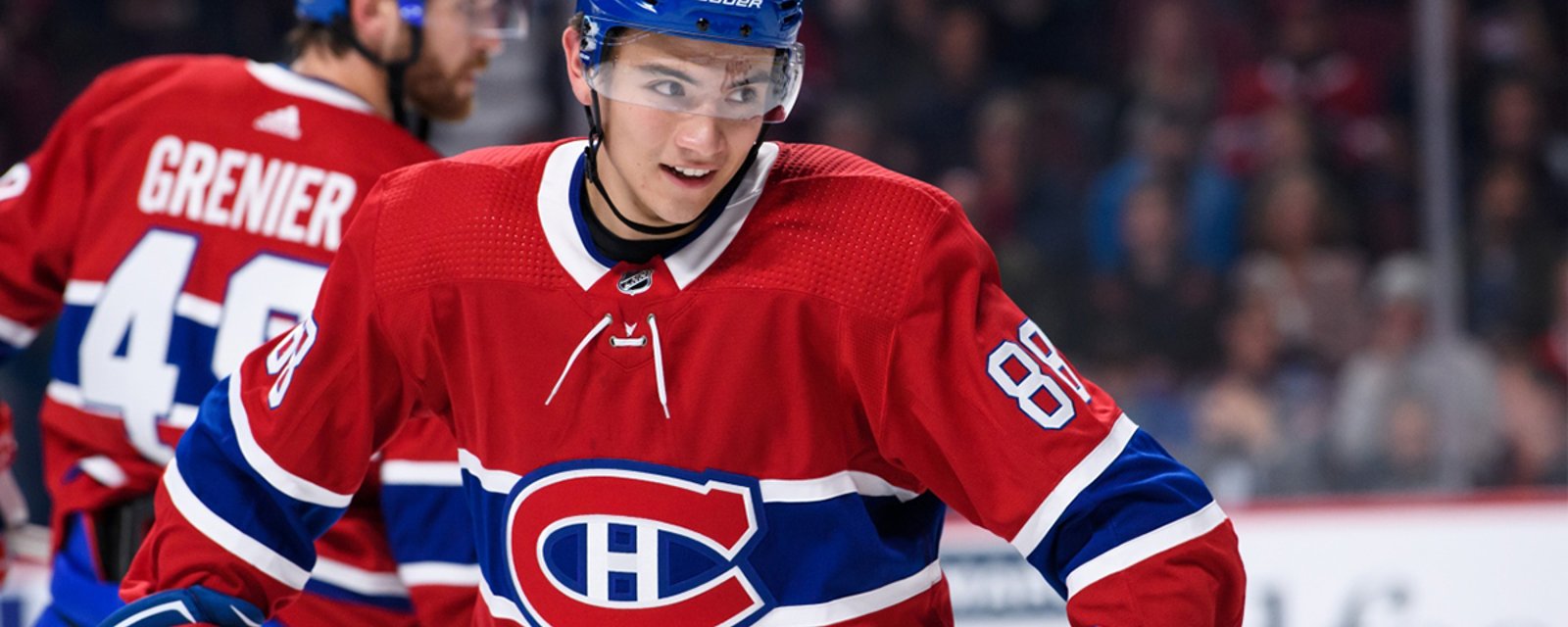 Habs top prospect named captain of Team Canada