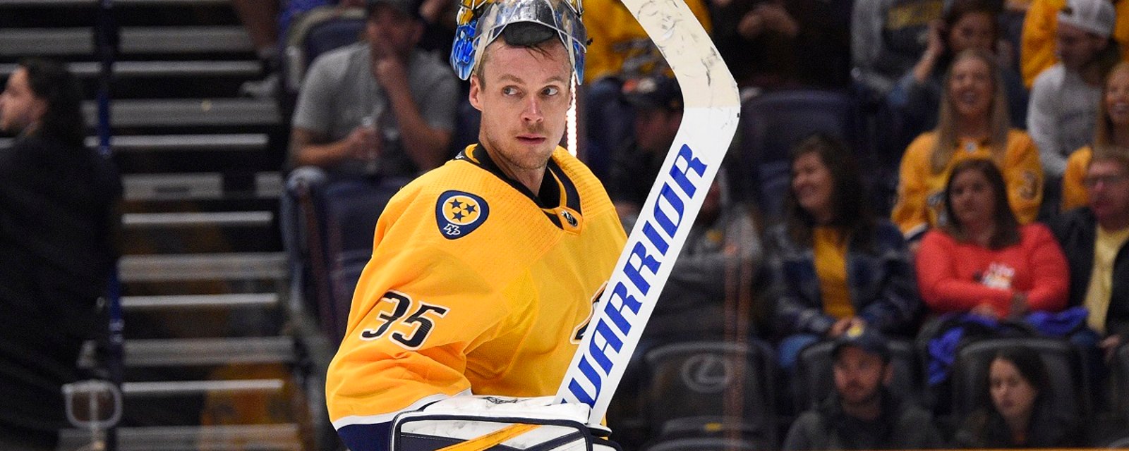 Breaking: Predators sign Rinne to a surprising new contract.