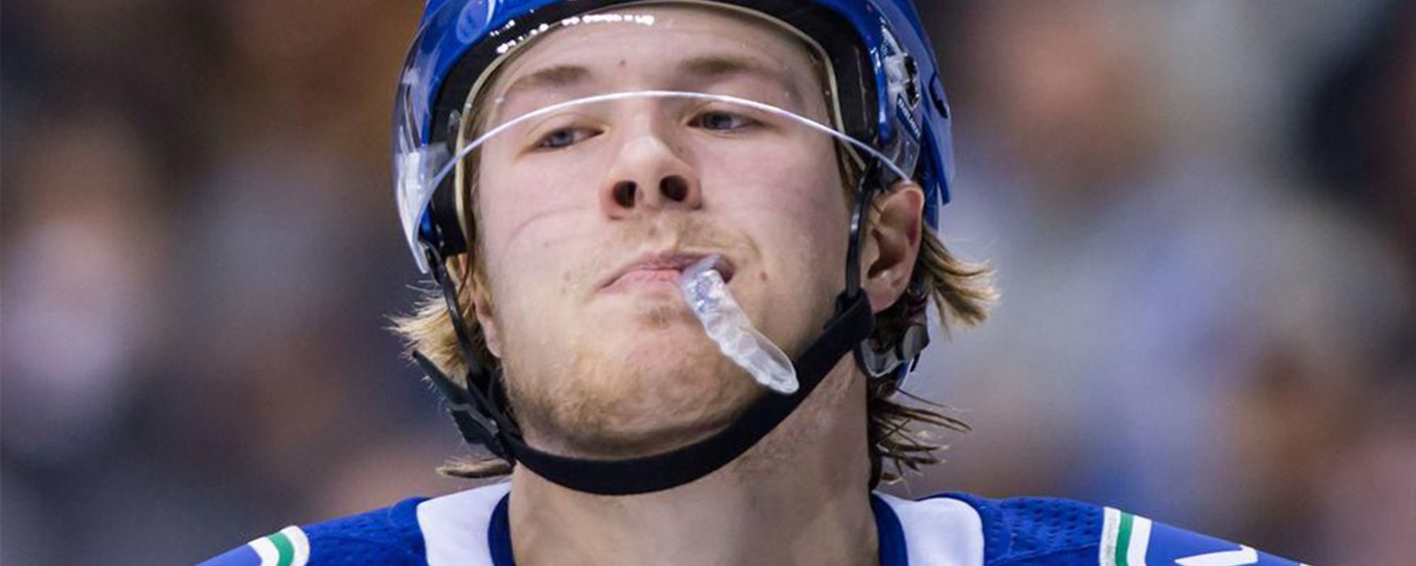 Breaking: Injury forces Boeser to leave Canucks