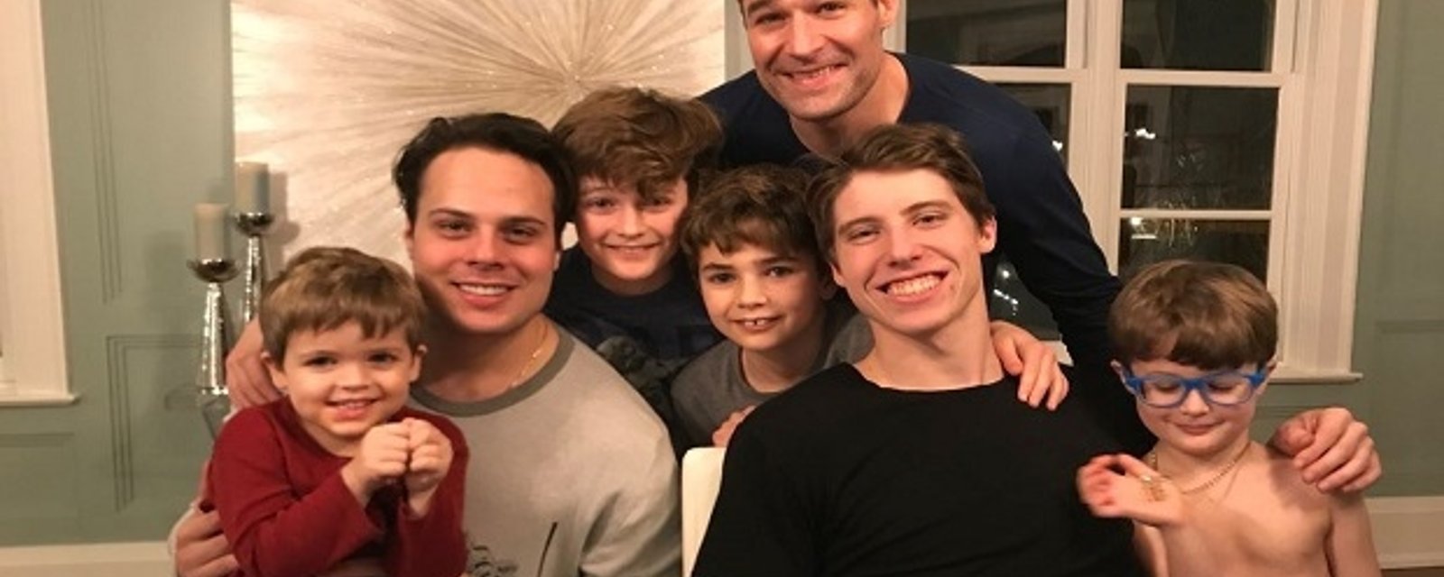 The relationship between Marleau, his kids, Matthews and Marner keeps getting better… 
