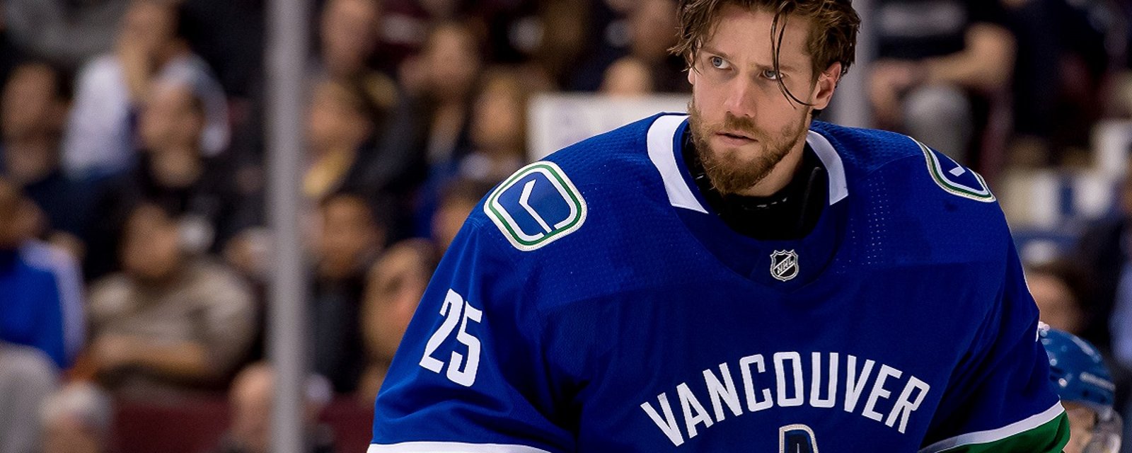 Breaking: Two Canucks leave practice on Sunday.