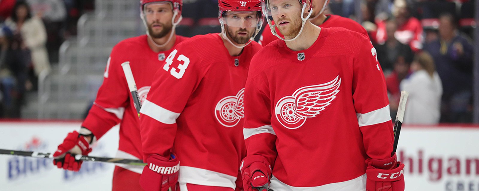 Report: Red Wings rocked by more injuries
