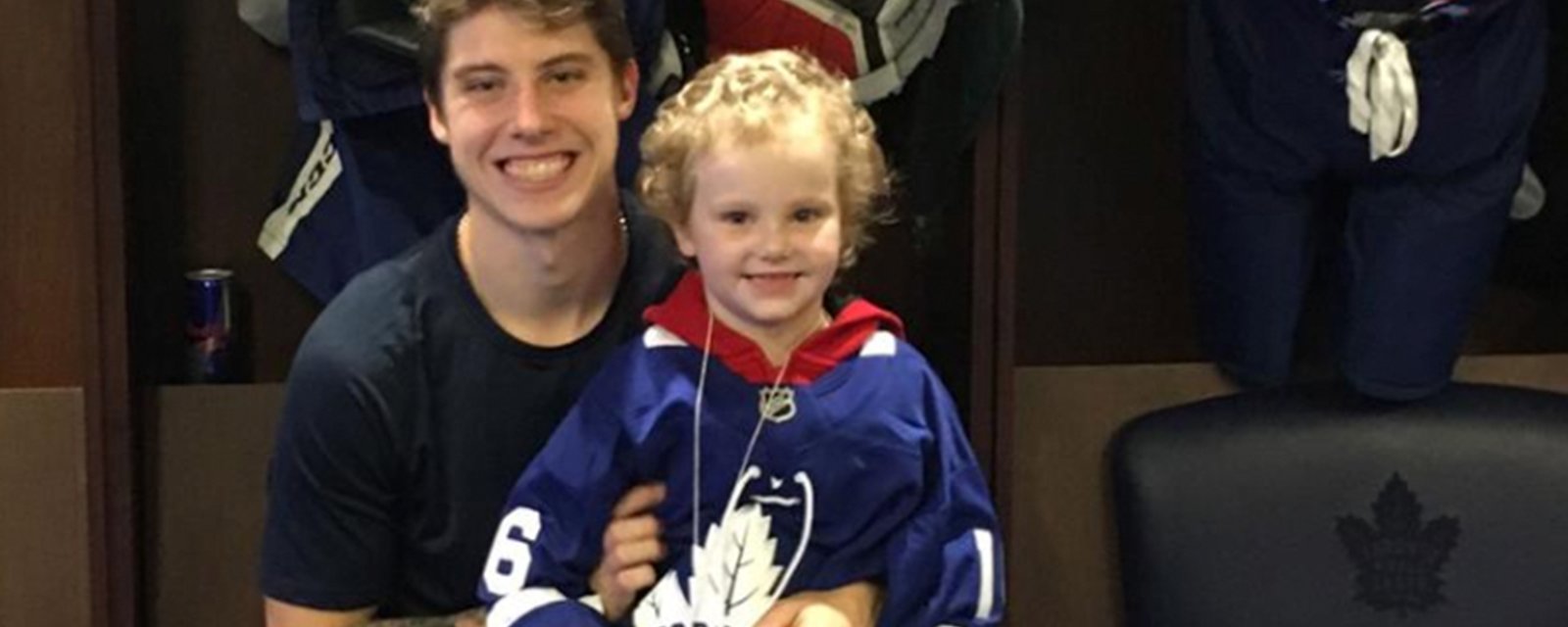 The story of Mitch Marner and how he inspired a six year old girl to beat cancer