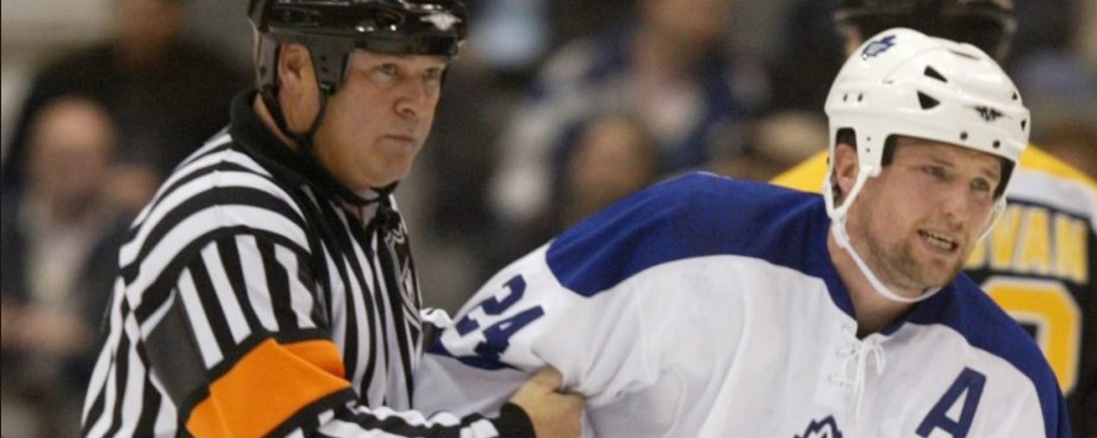 Long time NHL referee has lost his life.