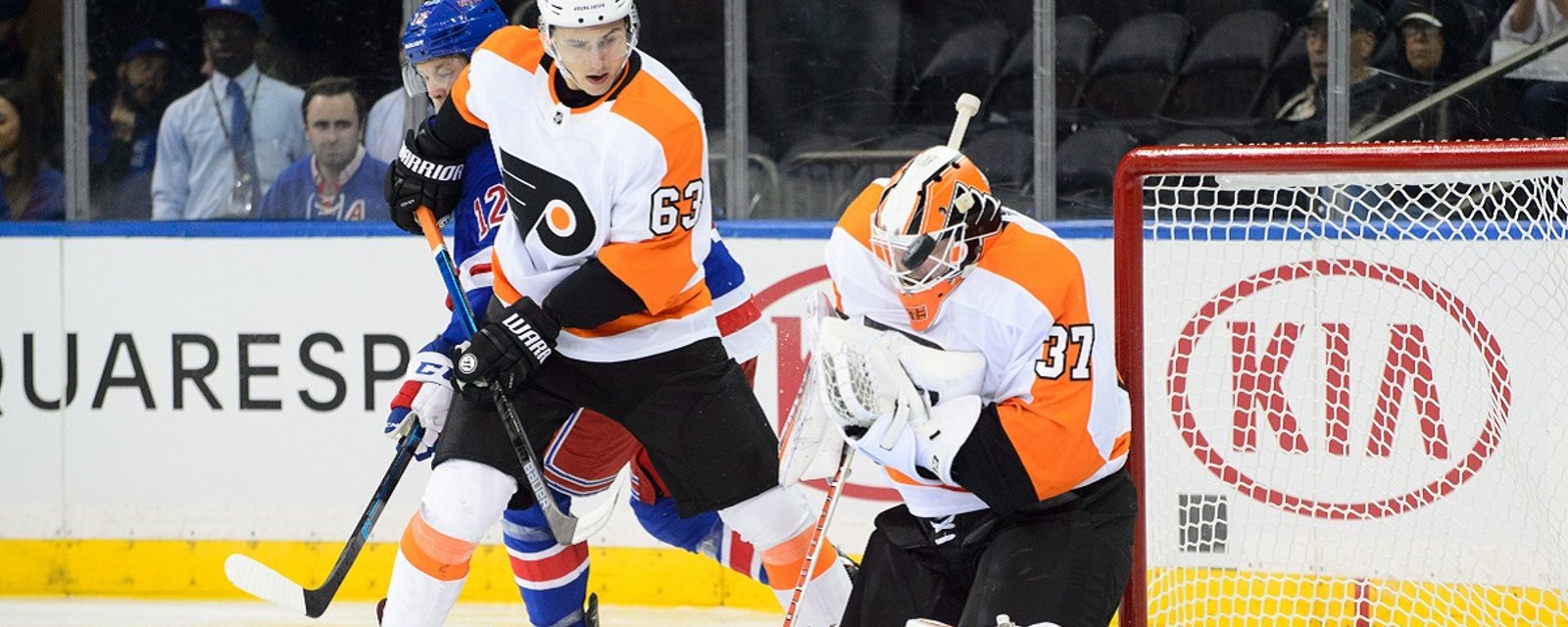 Breaking: Flyers first round pick officially ruled out for the rest of the season.
