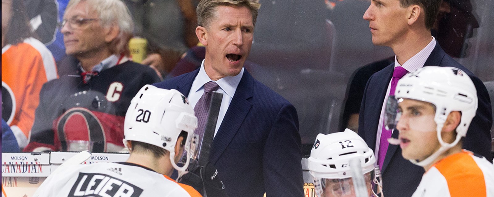 Report: Flyers make a decision on head coach Hakstol