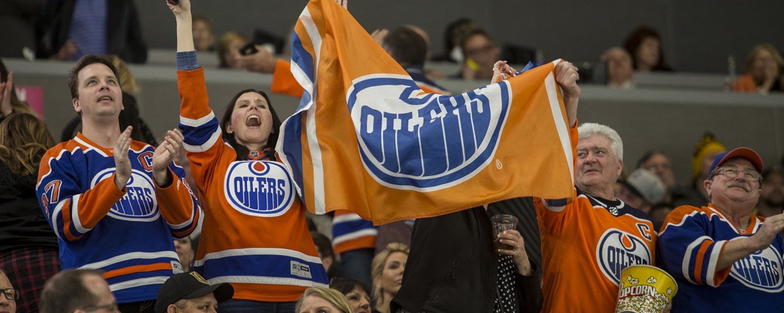 Oilers crowd turns on the home team after catastrophic first period.