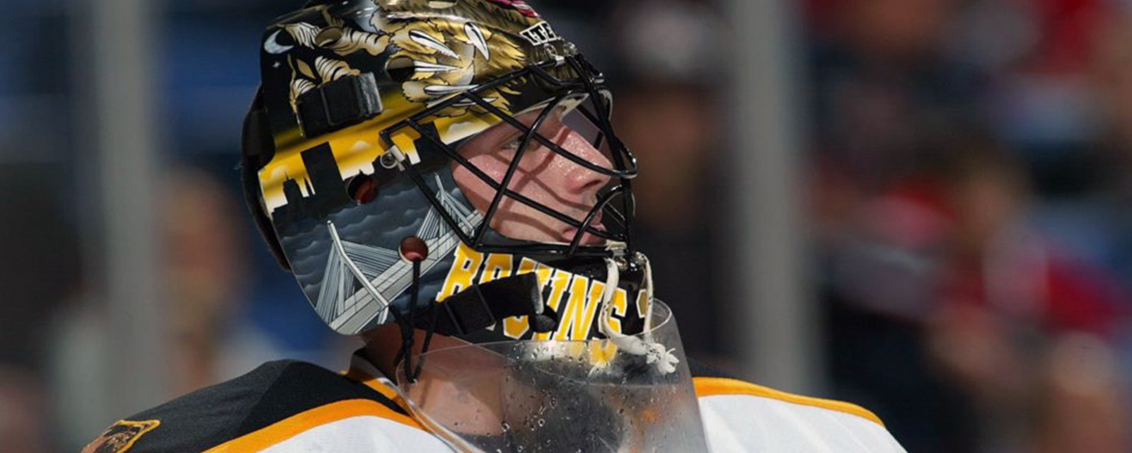 The Bruins emergency backup is none other than Andrew Raycroft